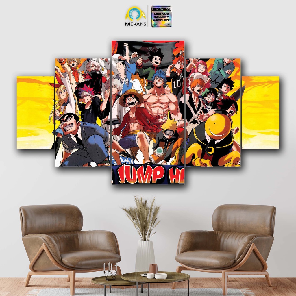 Jual Mekans Set Pajangan Hiasan Dinding Anime Pcs Poster Kayu Wall