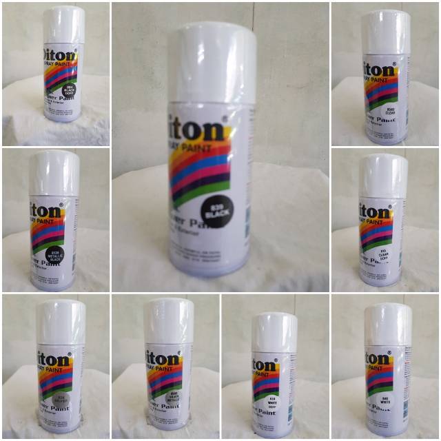 Jual Cat Semprot DITON WARNA STANDAR I Pilok Pylox Pilox Pilih Warna