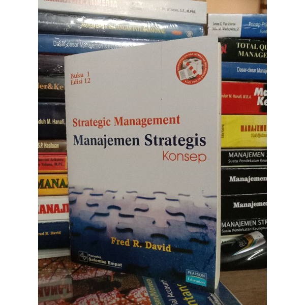 Jual MANAJEMEN STRATEGIS KONSEP EDISI 12 BUKU 1 Shopee Indonesia