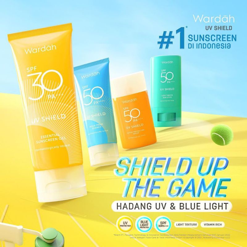 Jual Wardah Uv Shield Essential Sunscreen Gel Spf Spf Active