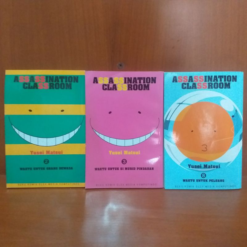 Jual Preloved Komik Assassination Classroom Karya Yusei Matsui