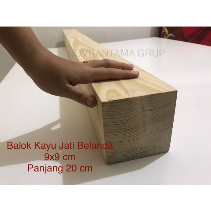 Jual Balok Kayu Jati Belanda X Cm Panjang Cm Balok Pinus Jati