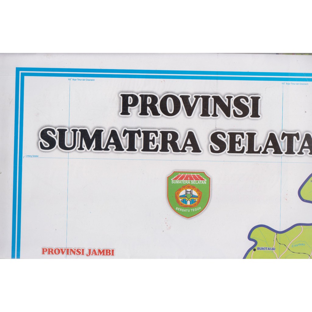 Jual PETA LIPAT Pulau Sumatera Dan Provinsi Di Pulau Sumatera