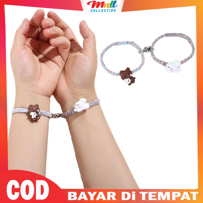 Jual Mall Pcs Gelang Couple Magnet Karakter Kartun Lucu Persahabatan