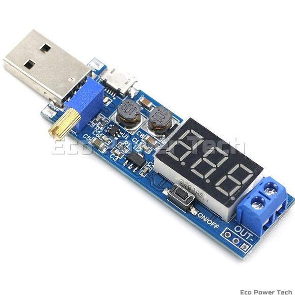 Jual Modul Step Up Down Dc Dc Led Digital Voltmeter Potensiometer