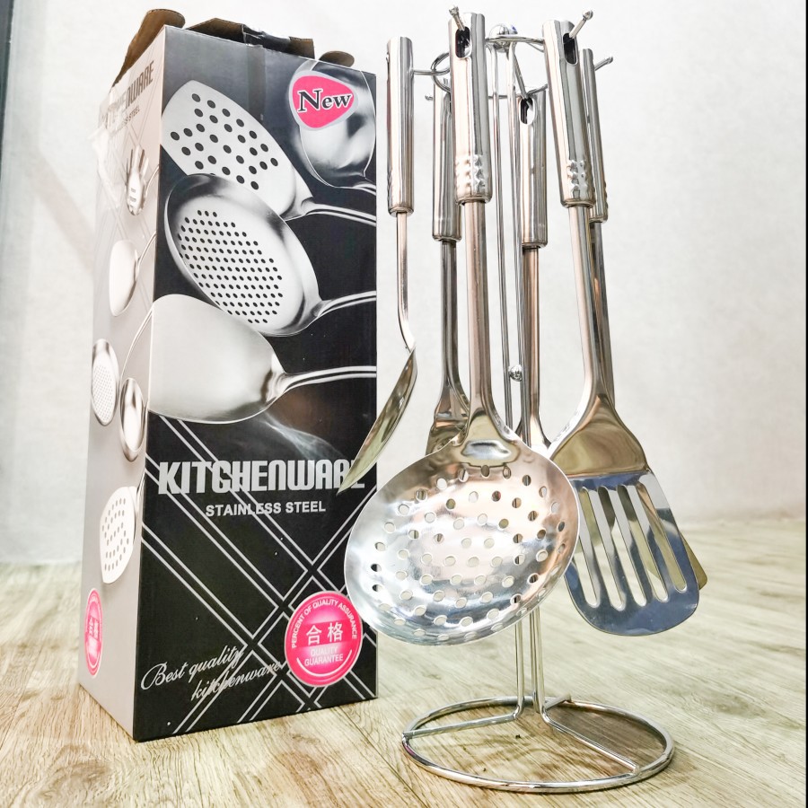 Jual Spatula Set In Multifungsi Spatula Gantung Stainless Isi