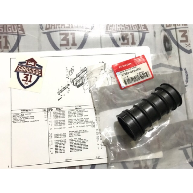 Jual Karet Filter Udara Karet Filter Karbu Karburator Honda Win Win100