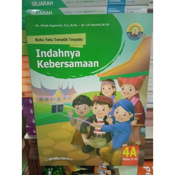 Jual BUKU TEKS TEMATIK TERPADU INDAHNYA KEBERSAMAAN 4A UNTUK SD KELAS 4