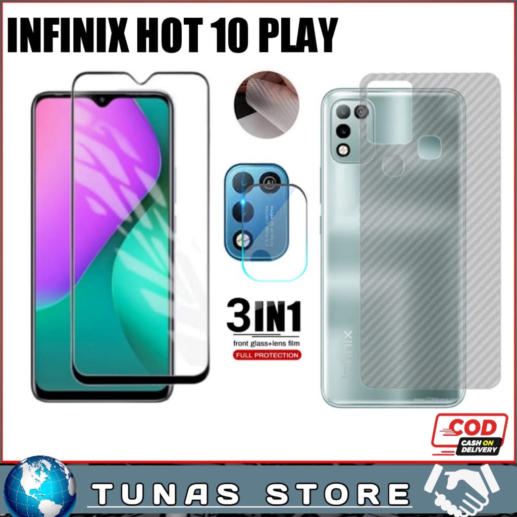 Jual Paket IN Tempered Glass Infinix Hot Play Hot Play Play