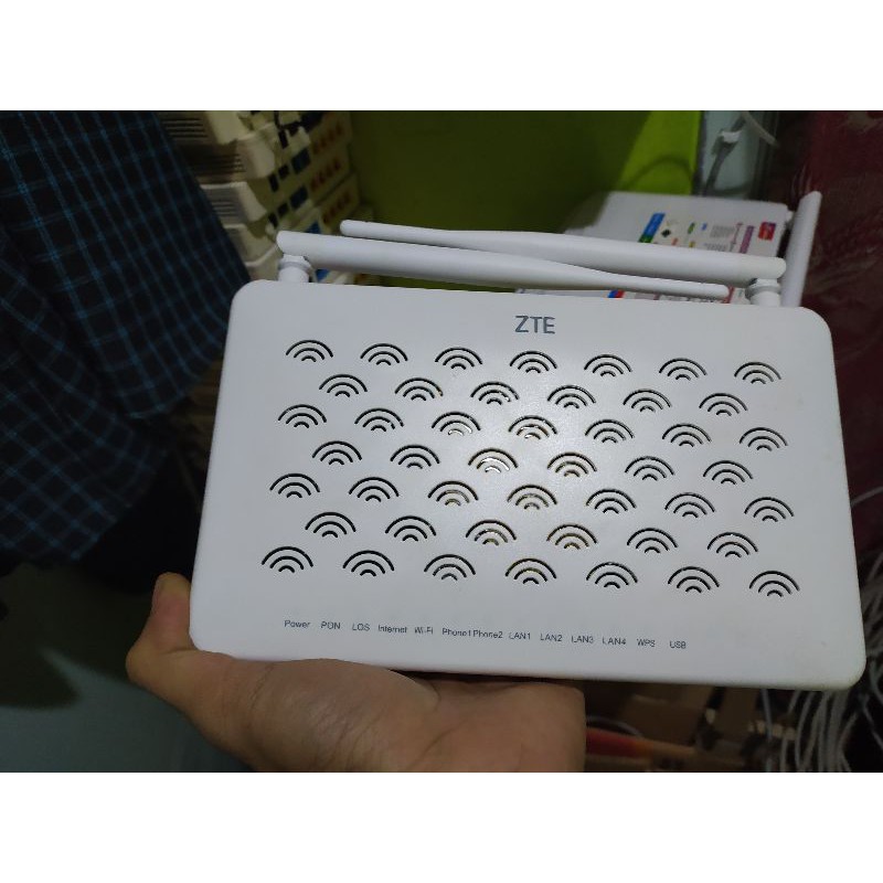 Jual GPON ONT ZTE F609 V1 ADAPTOR Shopee Indonesia