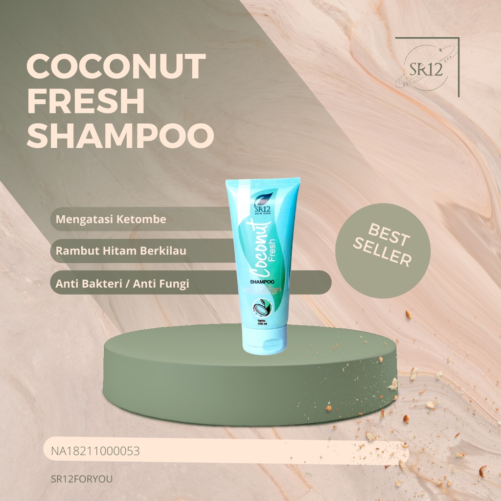 Jual Sampo Kelapa Asli Coconut Fresh Shampoo Anti Ketombe Anti Gatal