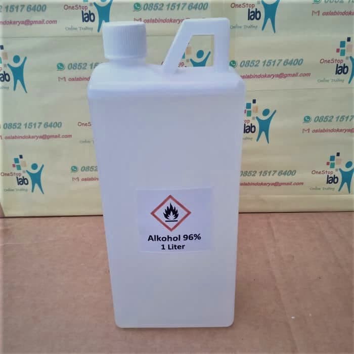 Jual Alkohol Teknis 96 1 Liter Ethanol 96 Industrial Grade Shopee