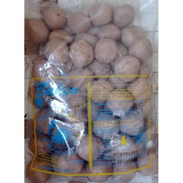 Jual Bakso Sapi Semar Sumber Barokah Isi Butir Gram Shopee