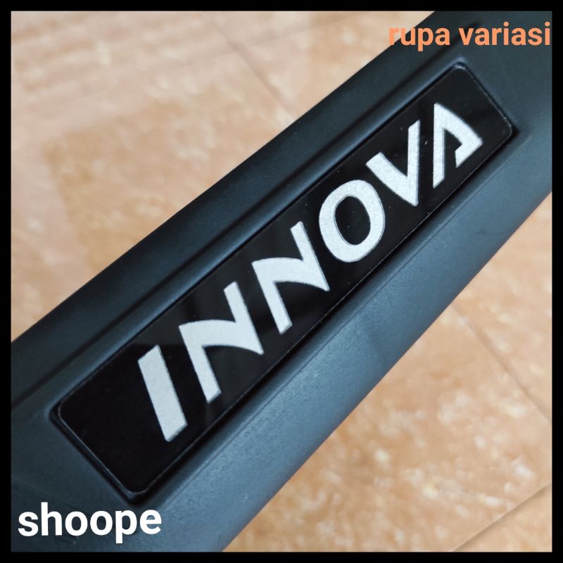 Jual Sill Plate Sillplate PINTU BAGASI Belakang Toyota Inova Innova NEW