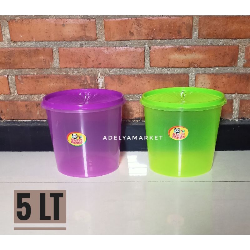 Jual Toples Plastik 5 Lt WARNA Isi 3 Pc Toples Krupuk Shopee