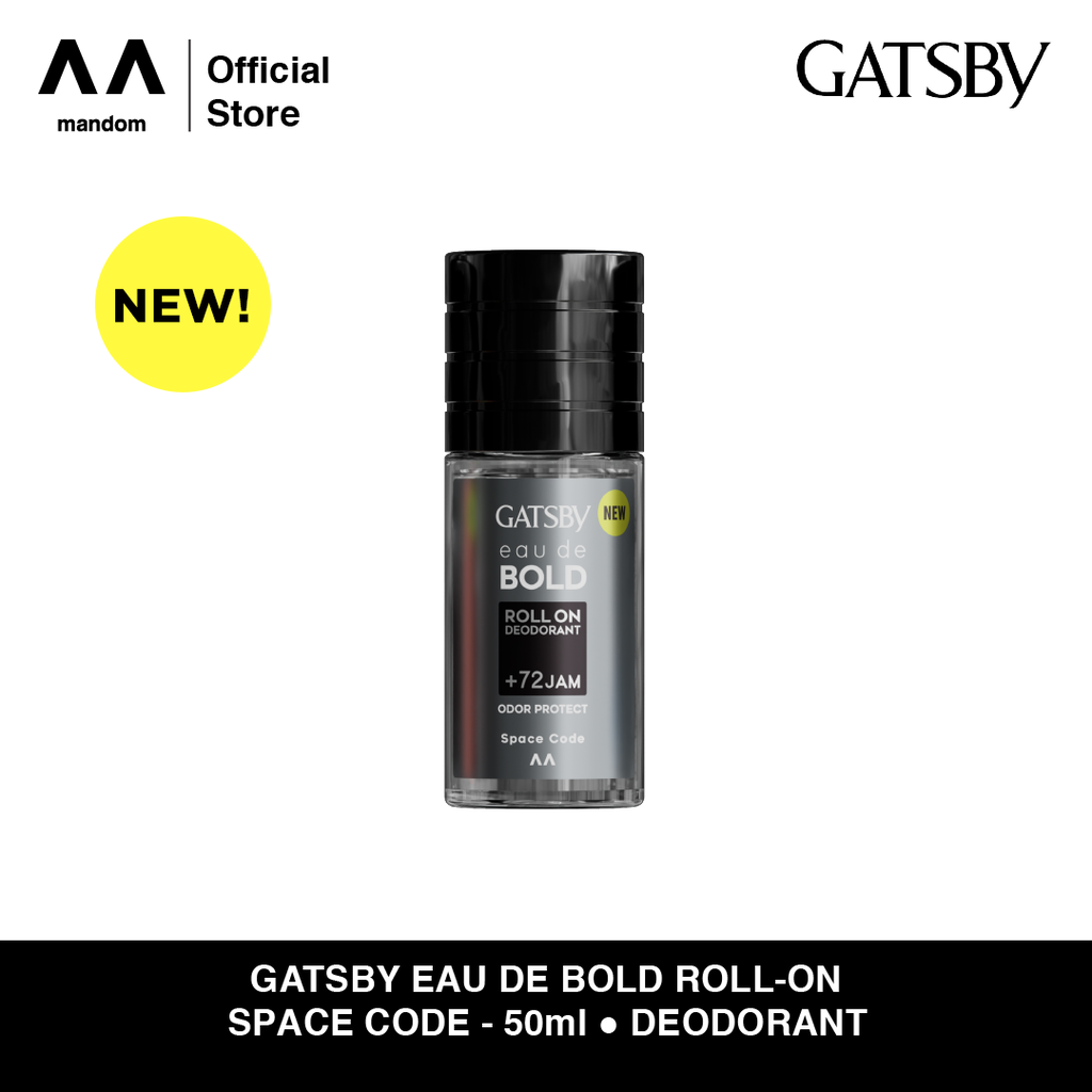 Jual GATSBY EAU DE BOLD Deodorant Roll On Space Code Shopee Indonesia