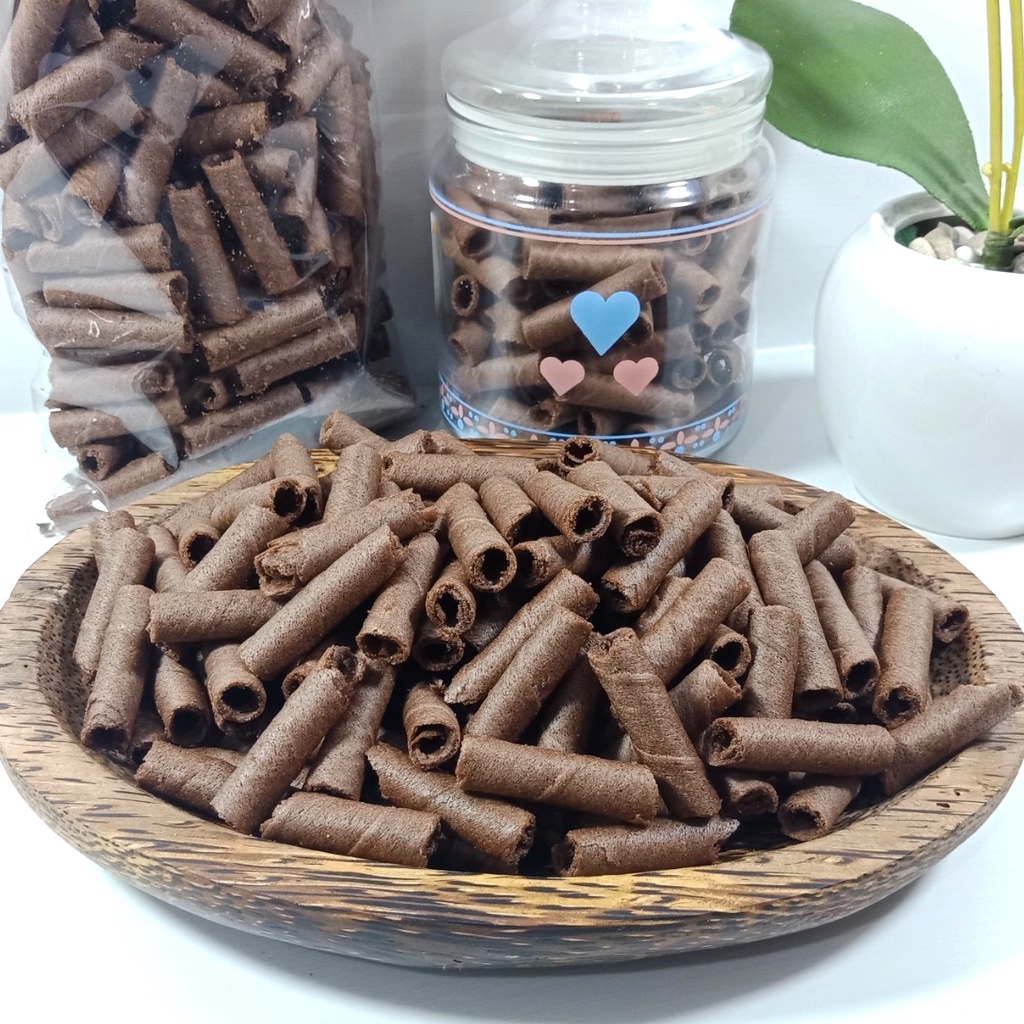 Jual Astor Mini Wafer Stick Chokolate Snack Kiloan Gram Shopee