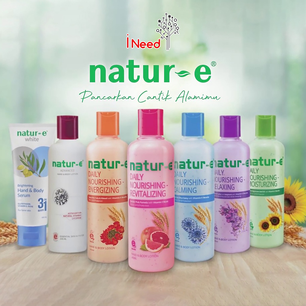 Jual Natur E Hand Body Lotion Advanced Revitalizing