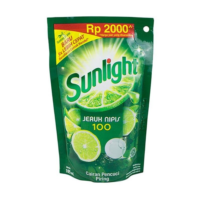 Jual Sunlight Jeruk Nipis Pencuci Piring Ml Shopee Indonesia