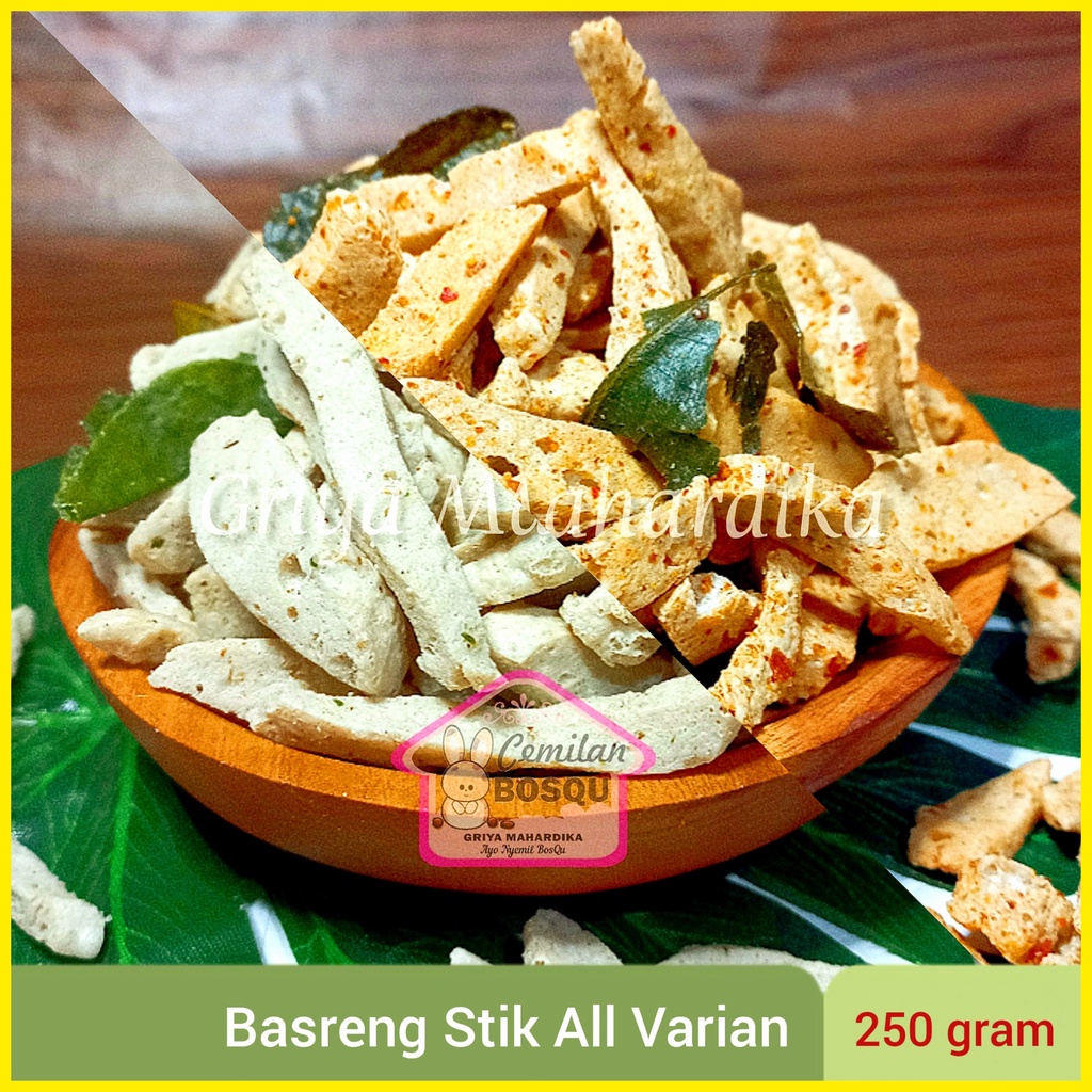 Jual Basreng Stik Gr Pedas Gurih Asin Snack Kiloan Shopee Indonesia