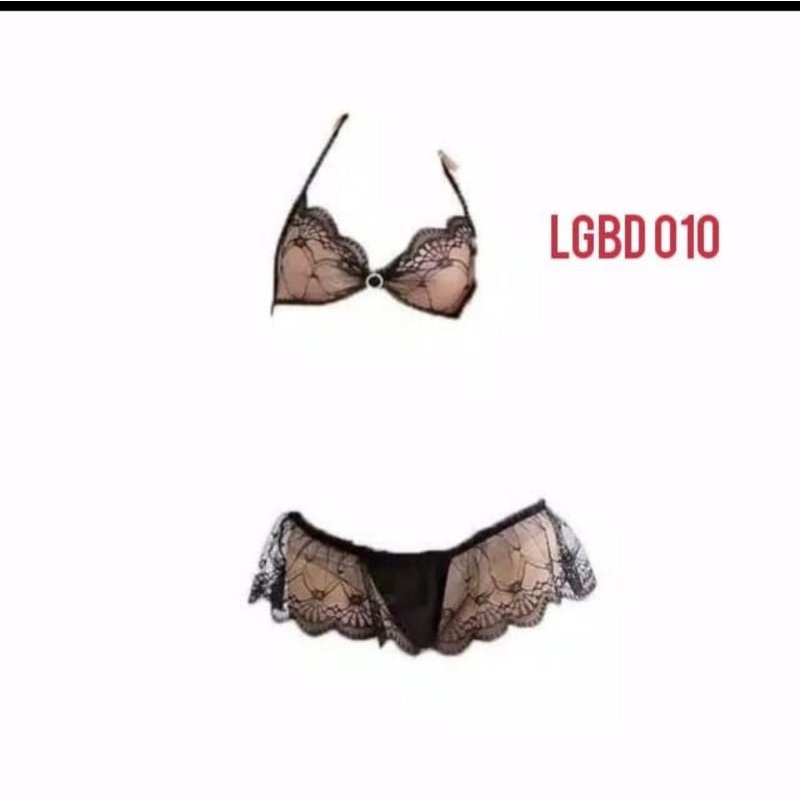 Jual Sexy Set Bra Dan Rok Cosplay Bikini Transparan Shopee Indonesia