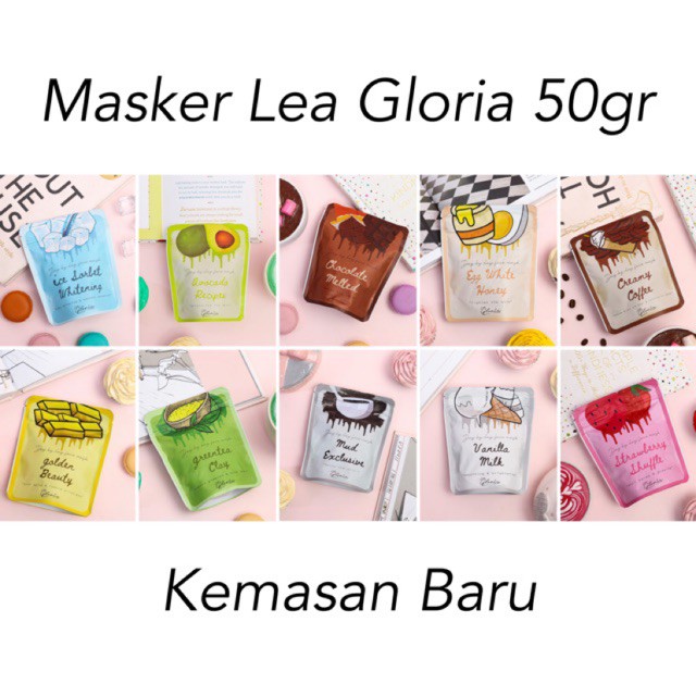 Jual Lea Gloria Masker Wajah Organik Gr Besar Shopee Indonesia