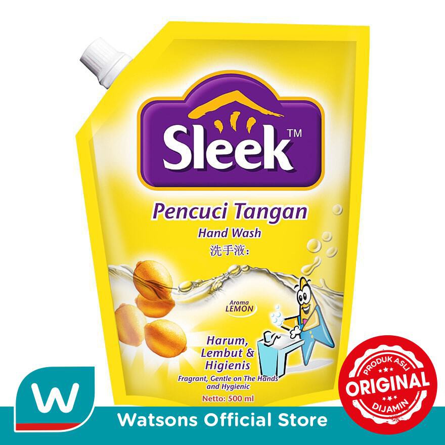 Jual Sleek Hand Wash Lemon Ml Shopee Indonesia