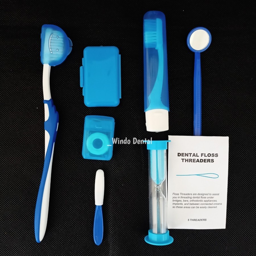 Jual Sikat Gigi Behel Ortho Kit Orthodontic Kit Dr Smith Perapih