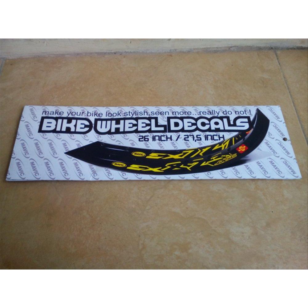 Jual FADA DECAL RIM MAVIC DEE MAX Atau DECAL VELG MAVIC DEE MAX Atau