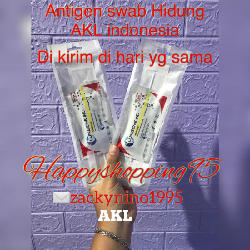 Jual Alat Test Swab Antigen Hidung Termurah 100 Original 1Pcs MERAH