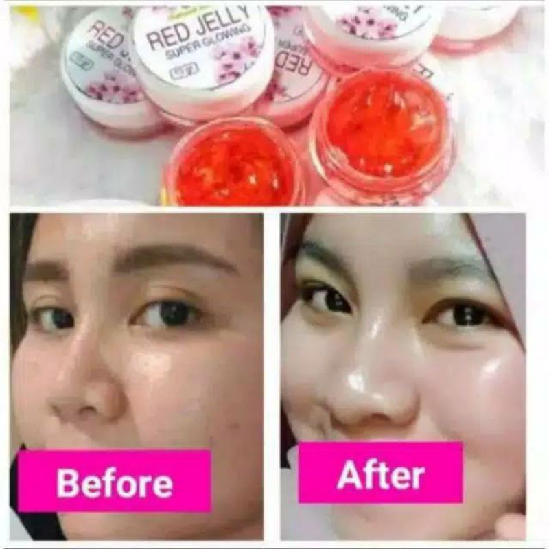 Jual RED JELLY GLOWING Kemasan 5grm Shopee Indonesia