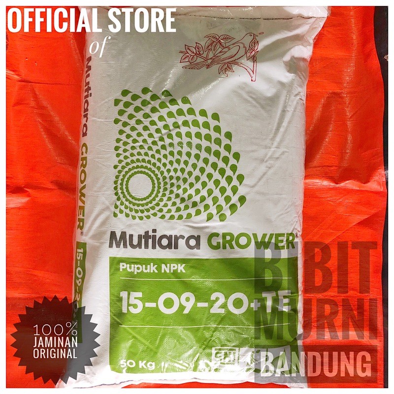 Jual Pupuk Npk Grower Te Mutiara Kg Original Pack Meroke