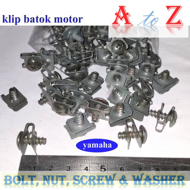 Jual Baut Body Motor Sekrup Skrup Klip Bodi Klip Batok Motor Shopee