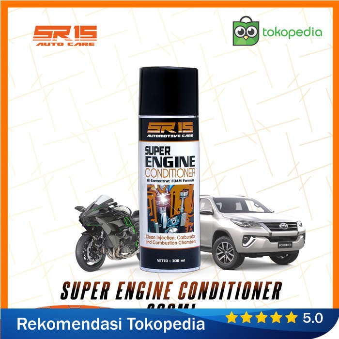 Jual Engine Conditioner Sr Foam Pembersih Ruang Bakar Mesin Ml