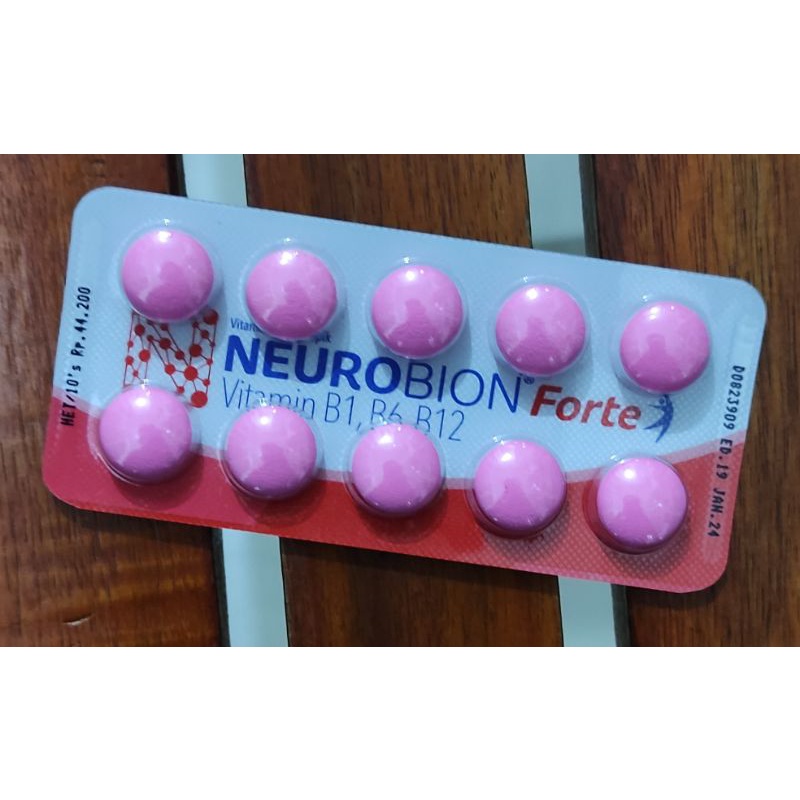 Jual Neurobion Forte Tablet Pink Obat Nyeri Syaraf Kebas Kebas