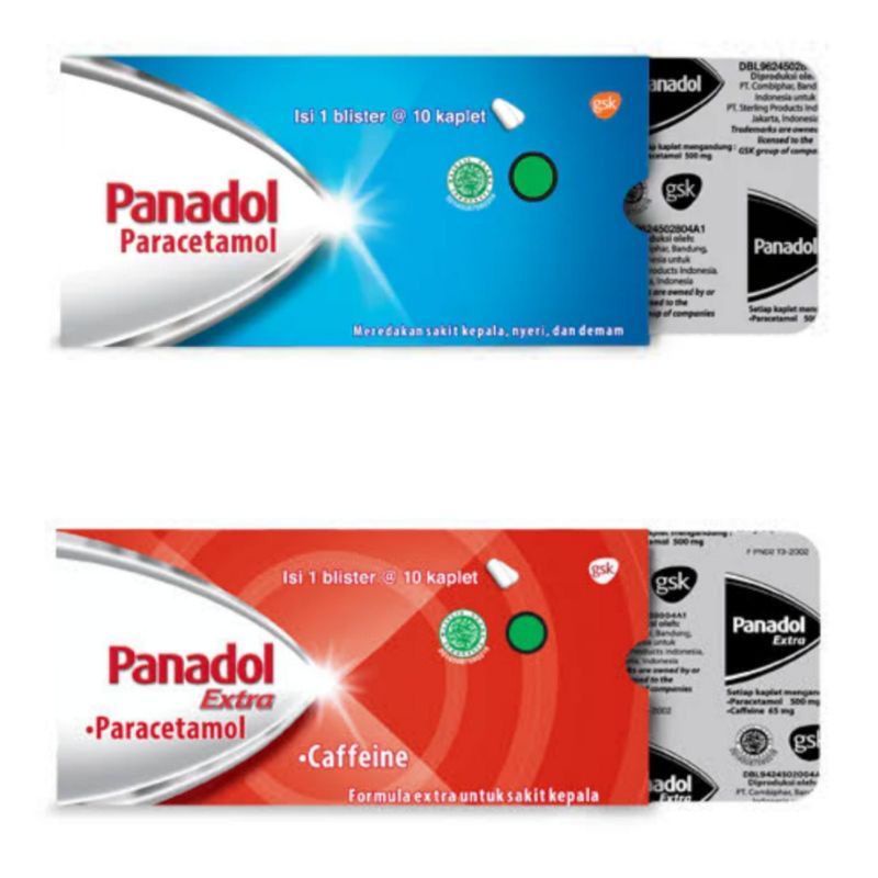 Jual Panadol Per Strip Merah Biru Hijau Shopee Indonesia