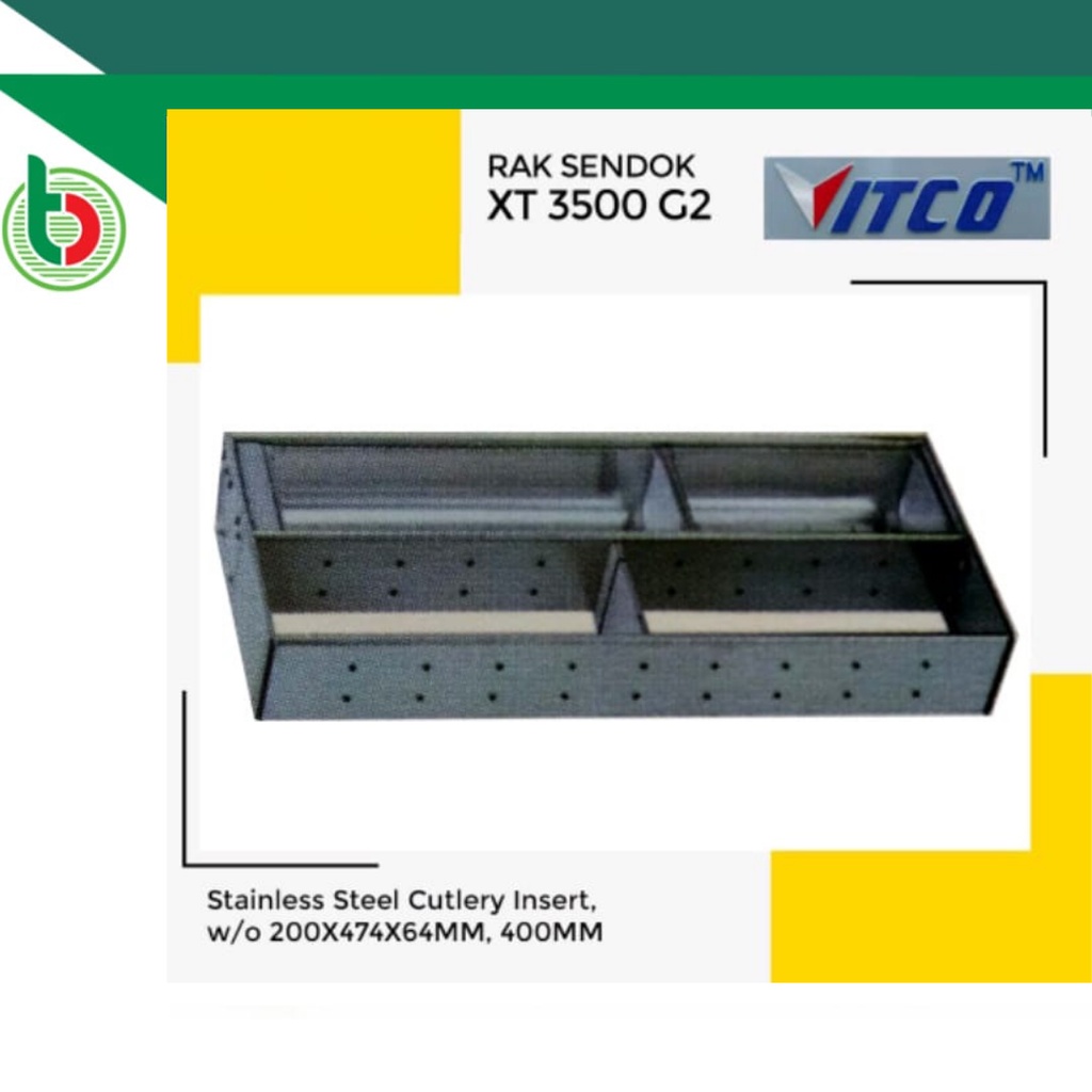 Jual Rak Sendok Stainless Murah Original Vitco Xt G Shopee Indonesia