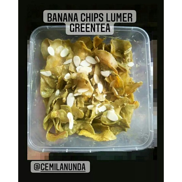 Jual Keripik Pisang Lumer Greentea 250gr Box Shopee Indonesia