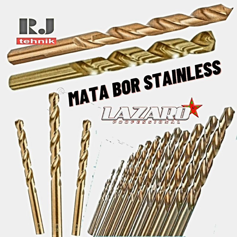 Jual Mata Bor Stainless Steel Besi Aluminium HSS Cobalt Drill Bits