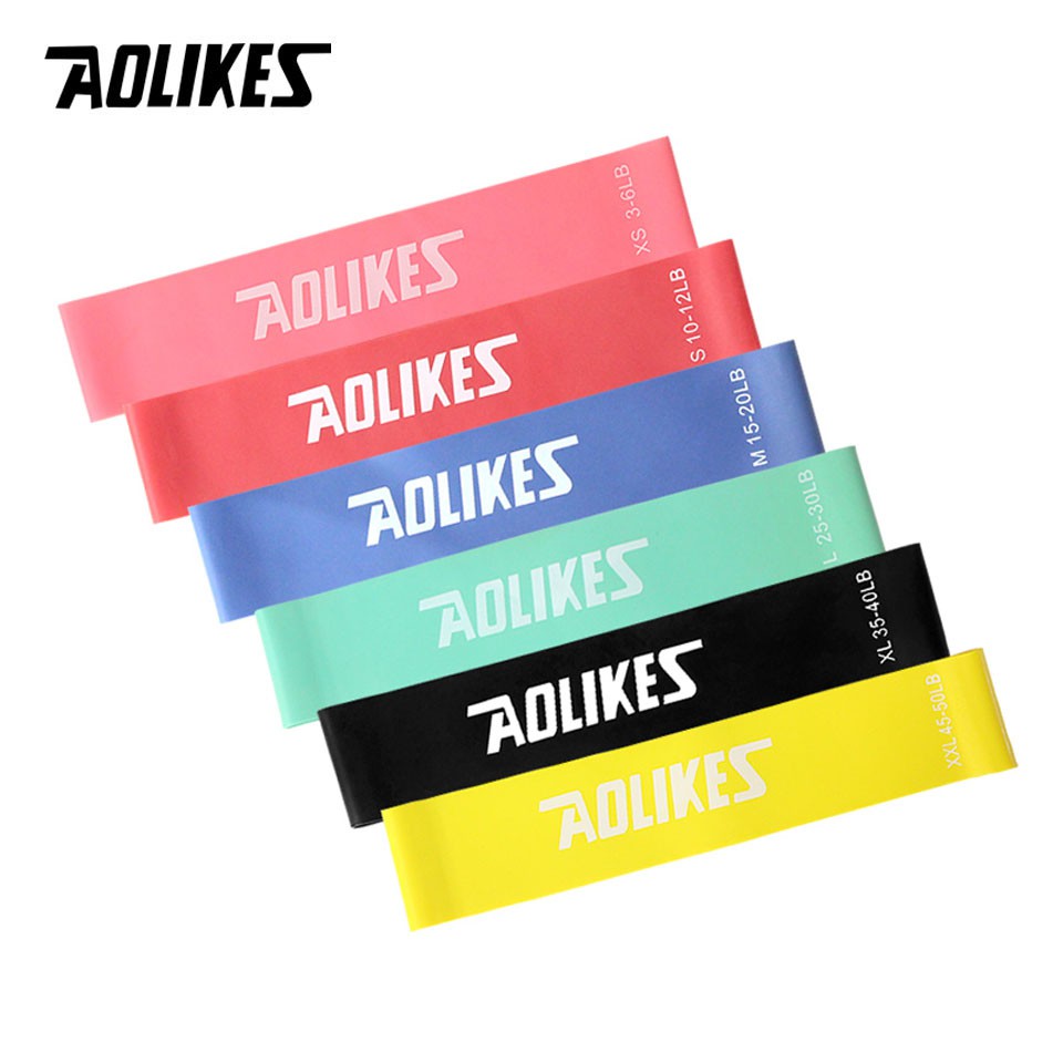 Jual Pcs Aolikes Resistance Band Loop Cm Ecer Olahraga Booty Arm