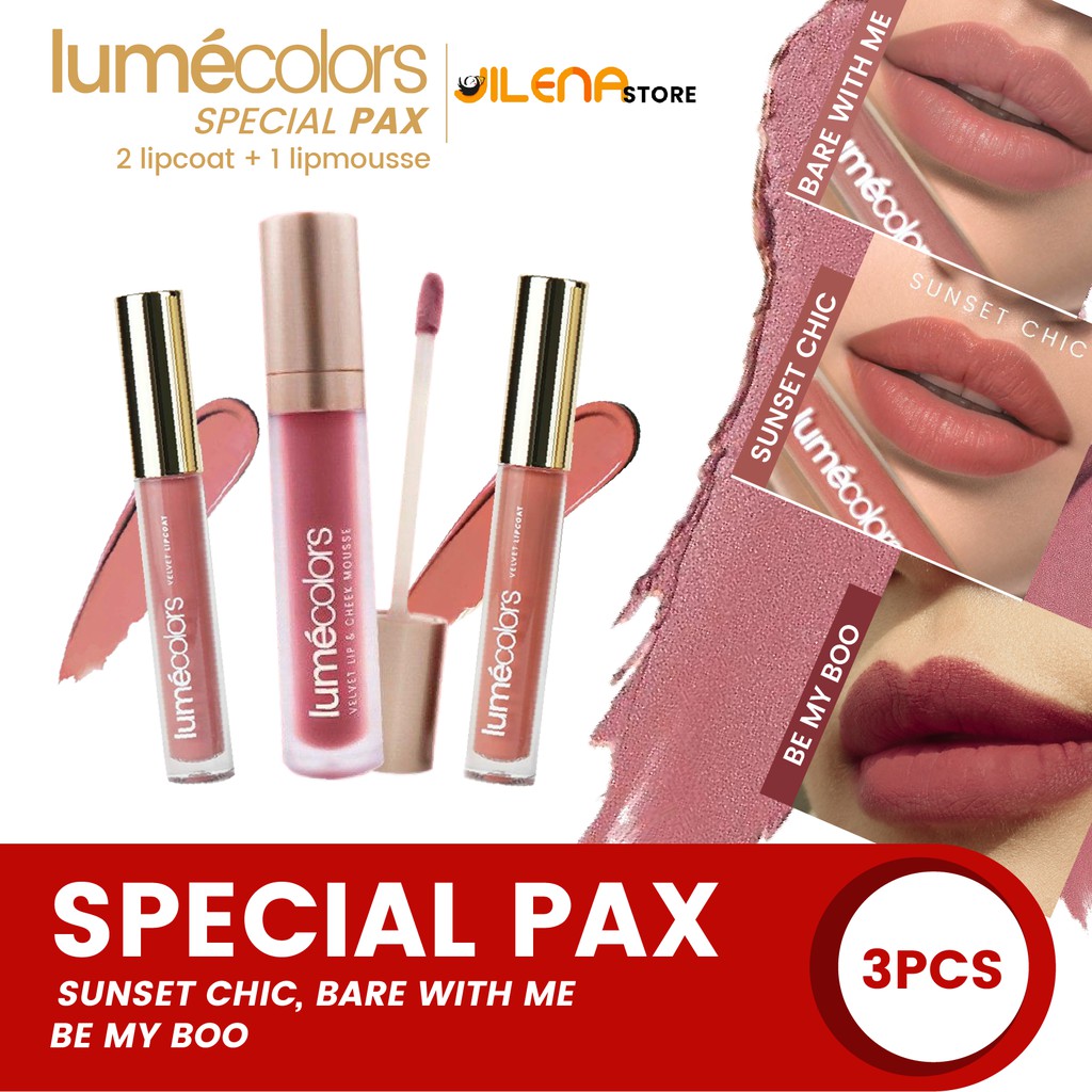 Jual Lipstick Korea Matte Nude Set Murah Tahan Lama Halal Lumecolors