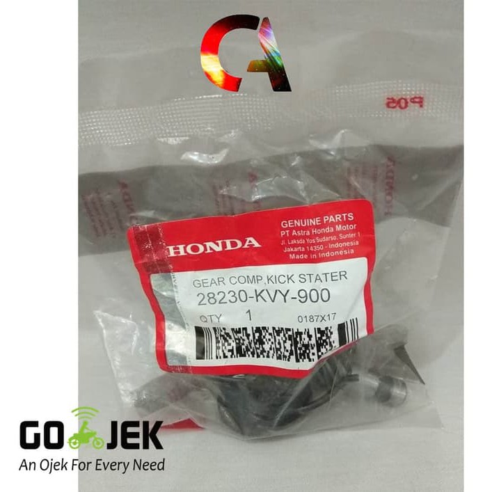 Jual Dijual Pinion Gigi Selah GEAR COMP Kick Starter HONDA Beat Karbu