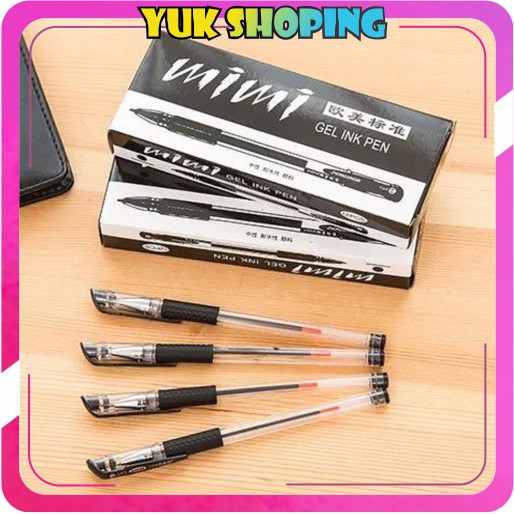 Jual YUKSHOPING PENA GEL MIMI 0 5mm Standard PULPEN GEL MINI Sekolah