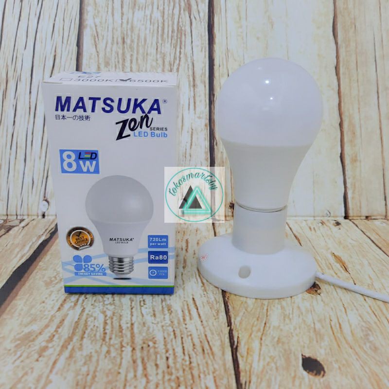 Jual Lampu Led Bohlam Matsuka Zen W W W W W Shopee Indonesia