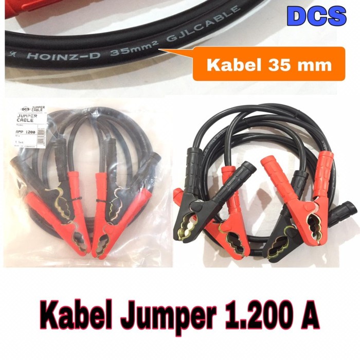 Jual Kabel Jumper Accu Aki Mobil 1200 Ampere Universal Grosir