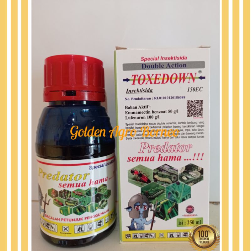 Jual Insektisida Toxedown Predator Ec Ec Ml Ml Pembasmi Ulat