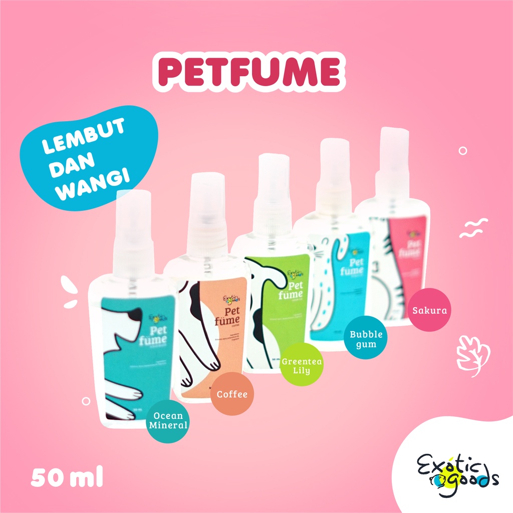 Jual Petfume Ml Parfum Hewan Parfum Anjing Parfum Kucing Pet Cologne