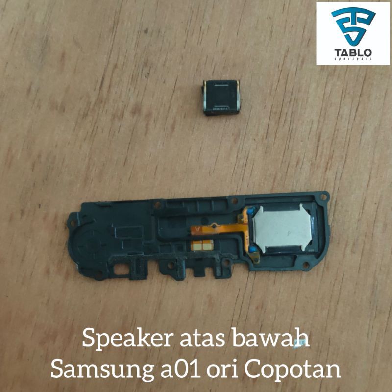 Jual Speaker Atas Bawah Samsung A01 A015f Ori Copotan Hp Shopee Indonesia