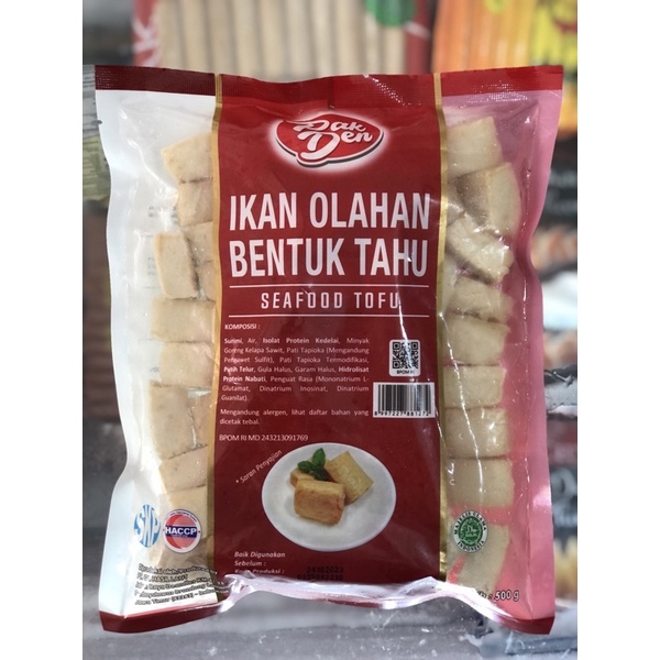 Jual Pak Den Tofu Pakden Seafood Tofu Olahan Ikan Bentuk Tahu Gr