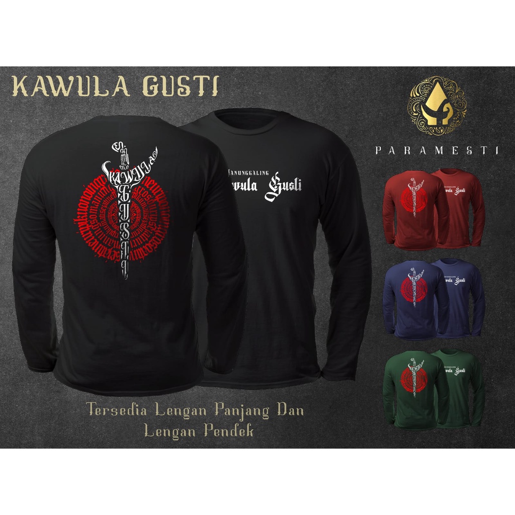 Jual Kaos Budaya Jawa Pria Keris Baju Kaos Wayang Aksara Jawa Culture